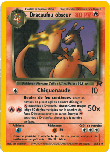 Dracaufeu obscur (1st Edition)