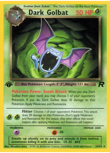 Dark Golbat (1st Edition)