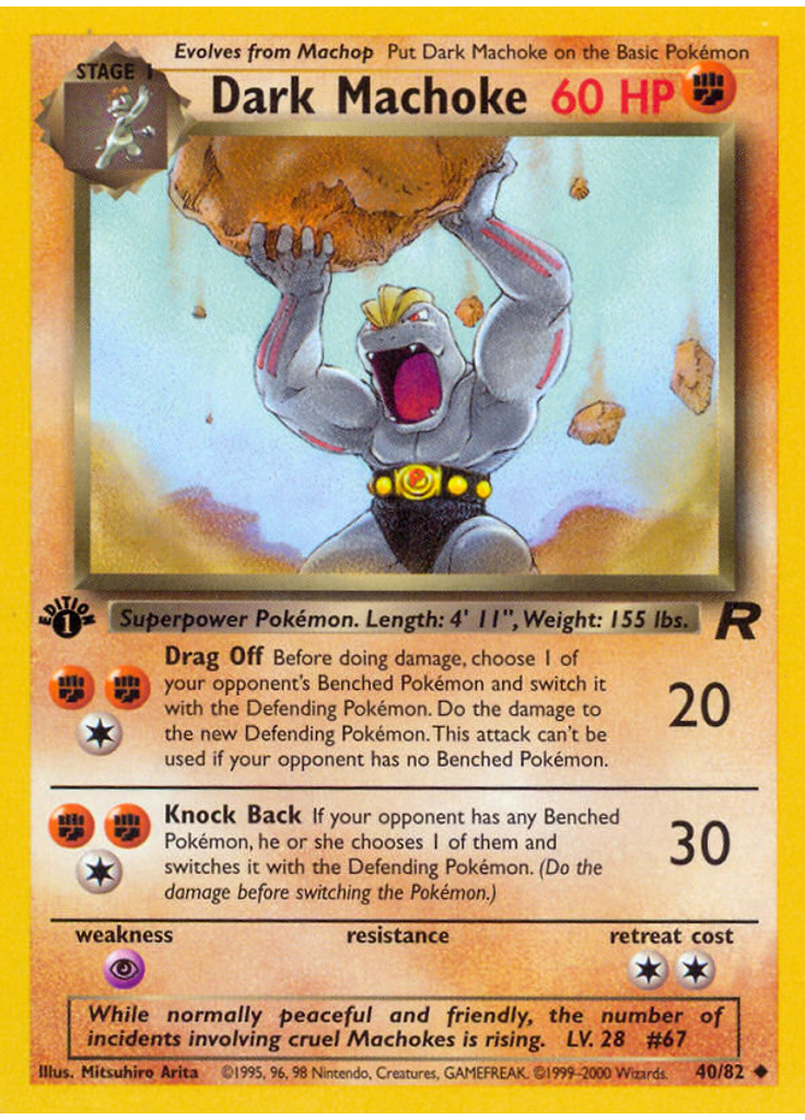 Dark Machoke (1st Edition)