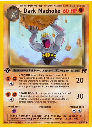 Dark Machoke (1st Edition)