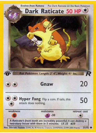 Dark Raticate (1st Edition)