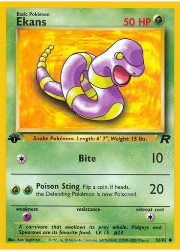 Ekans (1st Edition)