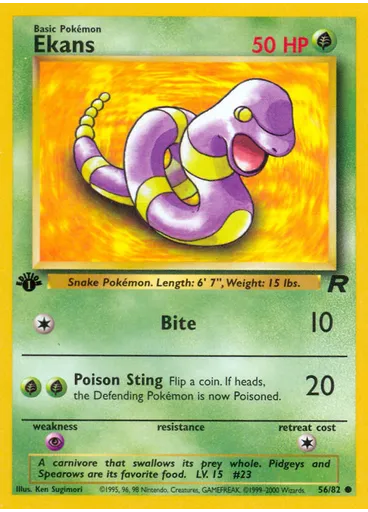 Ekans (1st Edition)