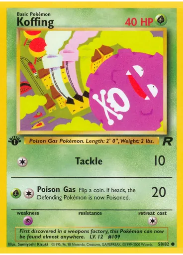 Koffing (1st Edition)