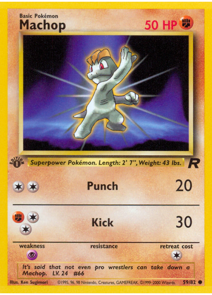 Machop (1st Edition)