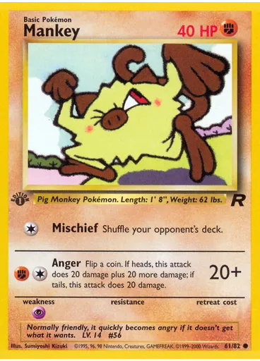 Mankey (1st Edition)