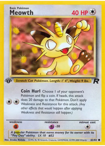Meowth (1st Edition)