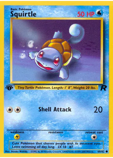 Squirtle (1st Edition)