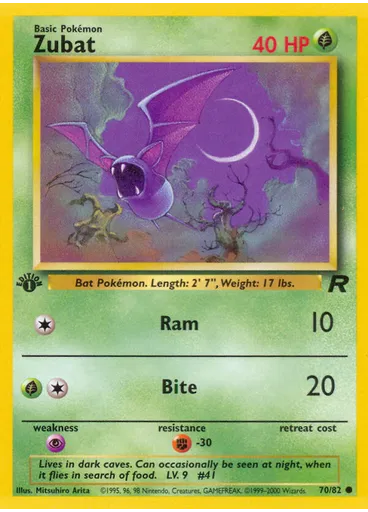Zubat (1st Edition)