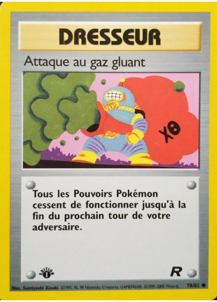 Attaque au gaz gluant (1st Edition)