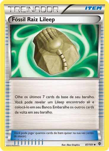 Fóssil Raiz Lileep