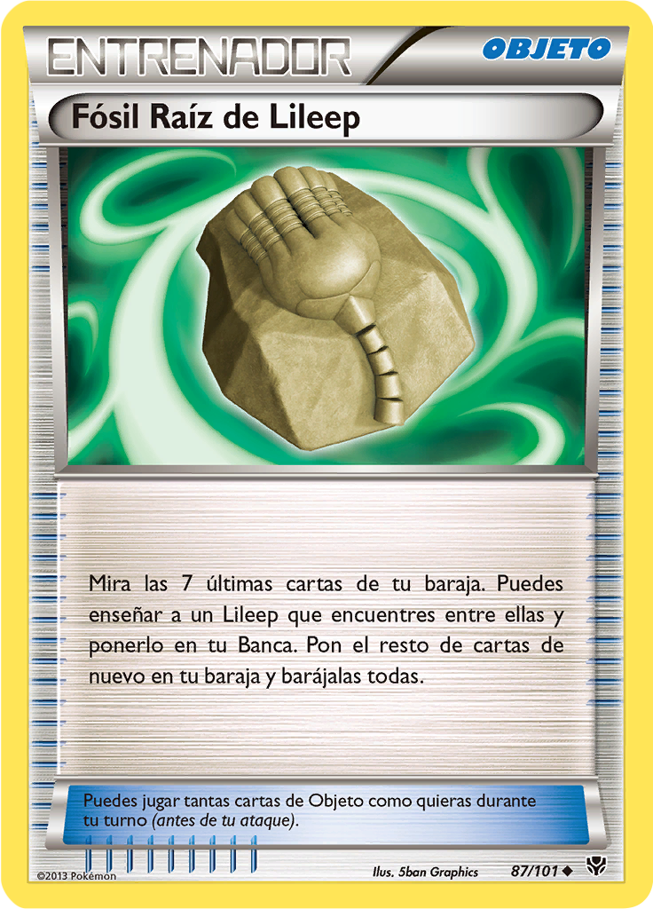 Fósil Raíz de Lileep