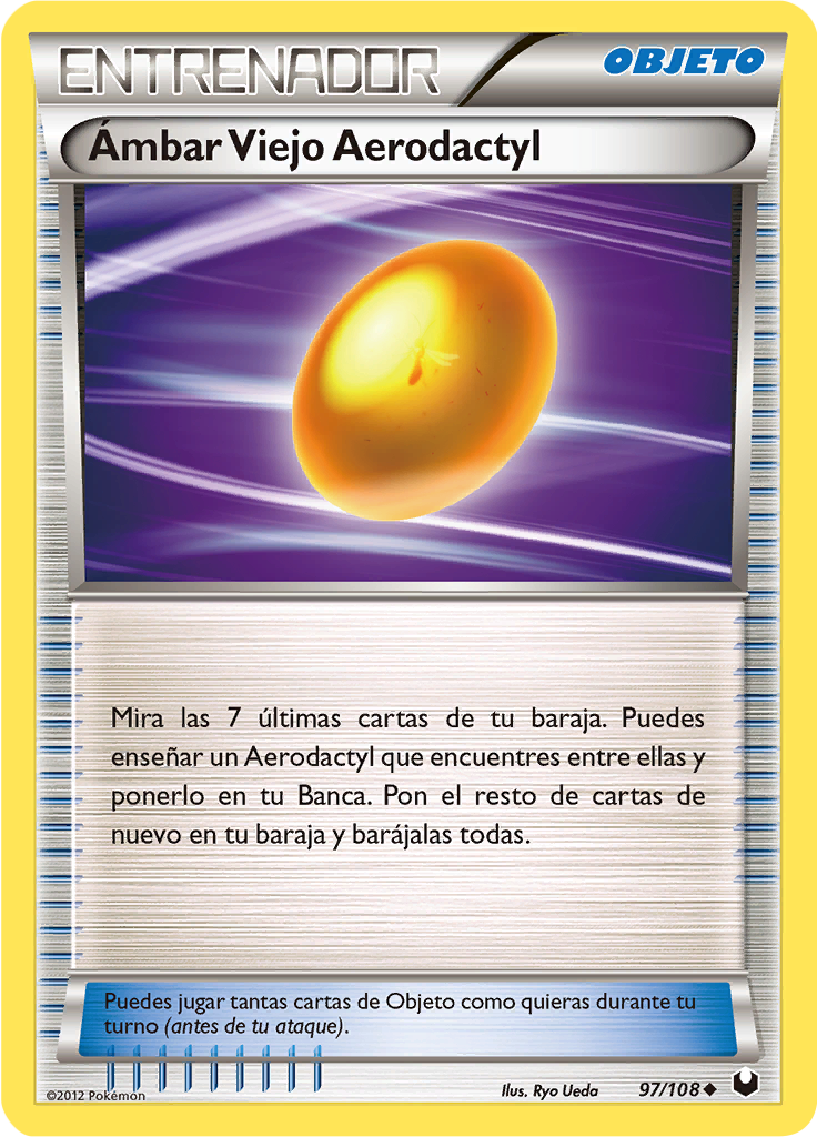 Ámbar Viejo Aerodactyl