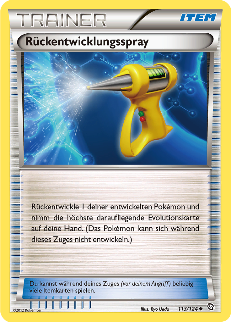 Rückentwicklungsspray
