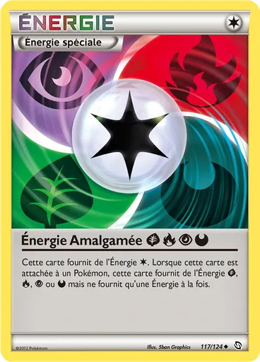 Énergie Amalgamée GrassFirePsychicDarkness