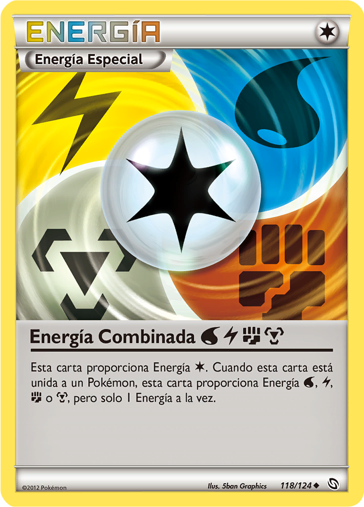 Energía Combinada WaterLightningFightingMetal