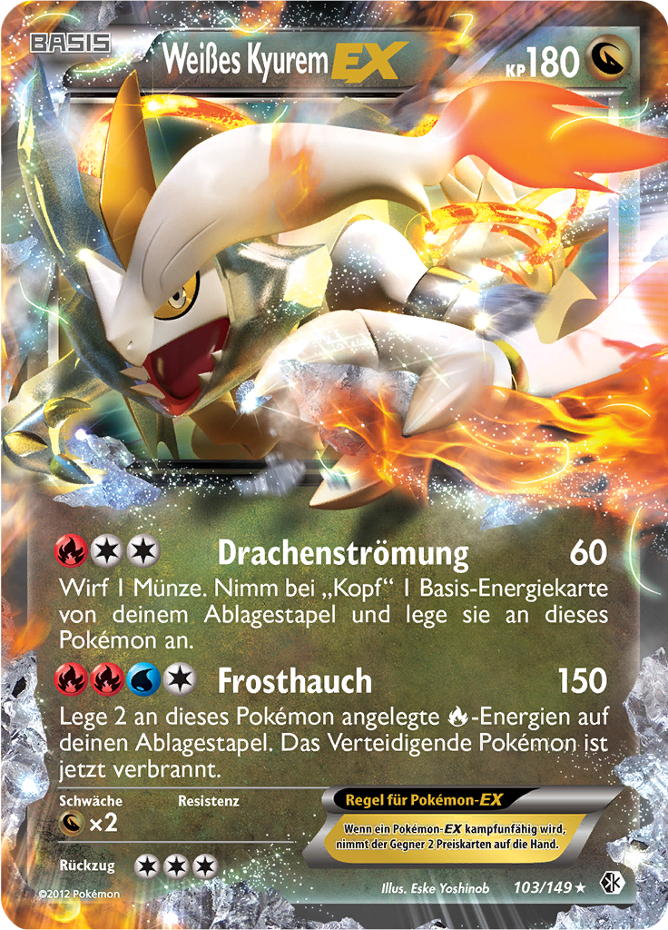 Weißes Kyurem-EX