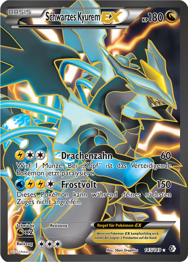 Schwarzes Kyurem-EX