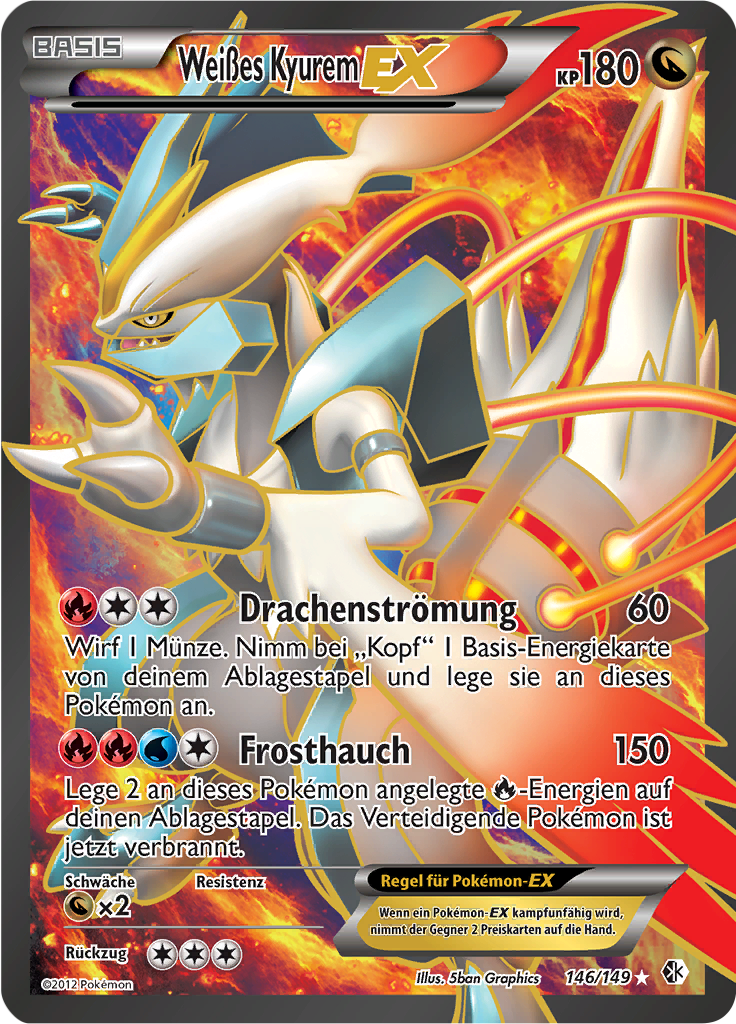 Weißes Kyurem-EX