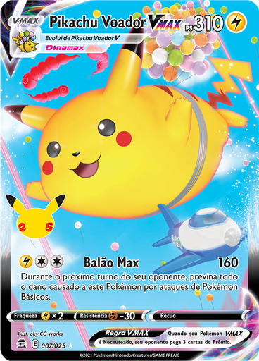Pikachu Voador VMAX