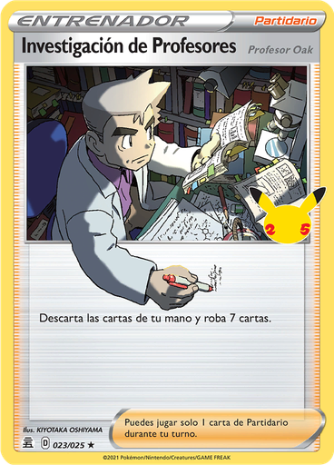 Investigación de Profesores (Profesor Oak)