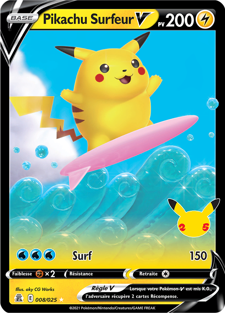 Pikachu Surfeur-V