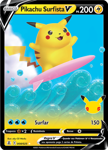 Pikachu Surfista V
