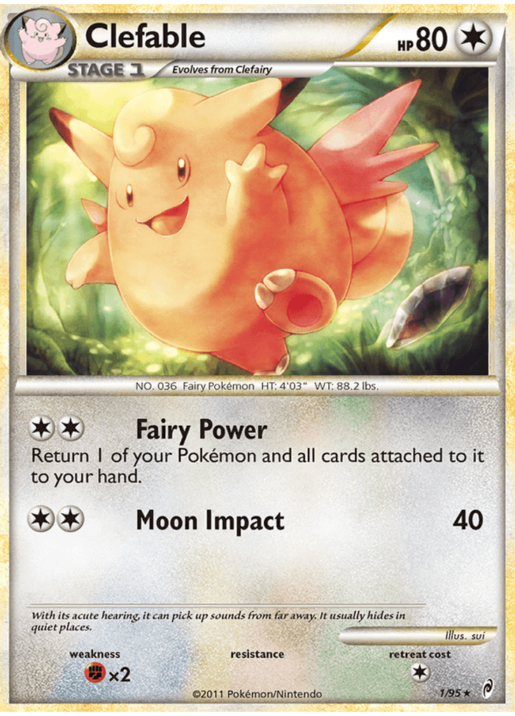 Clefable (Reverse Holo)