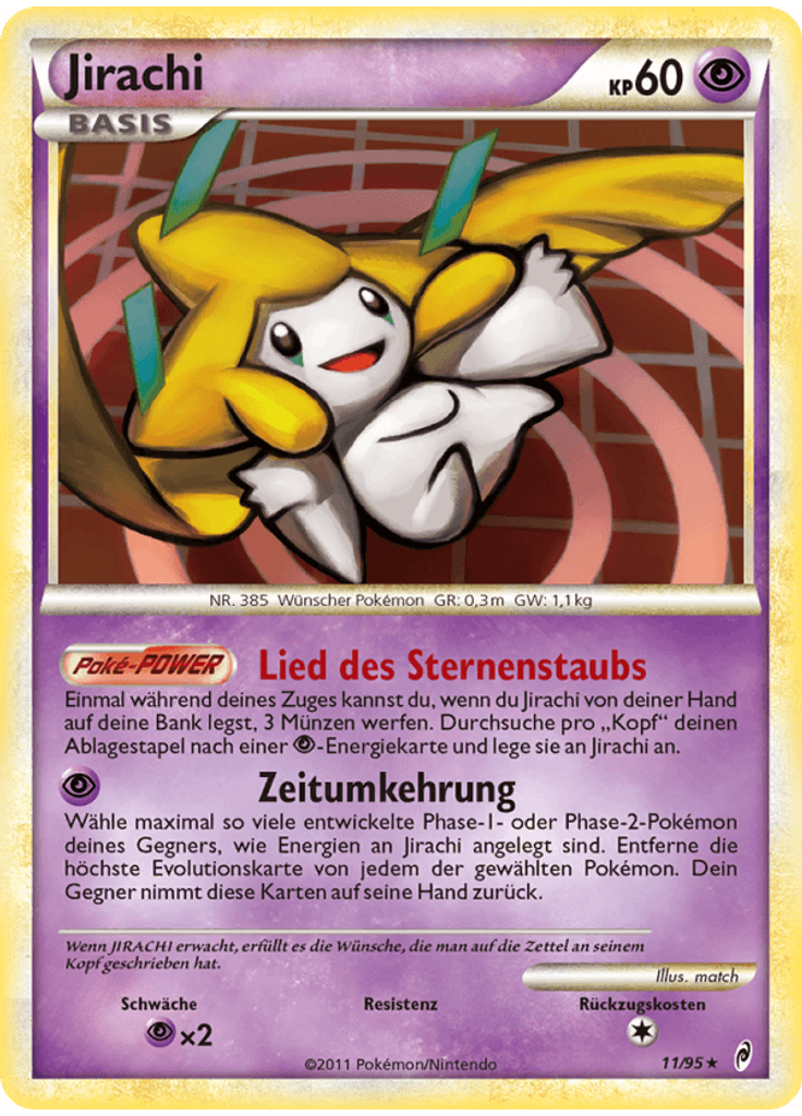 Jirachi (Reverse Holo)