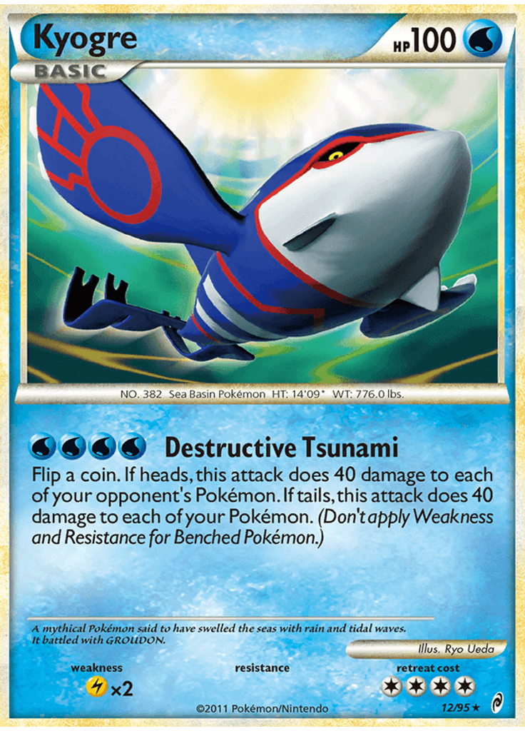 Kyogre (Reverse Holo)