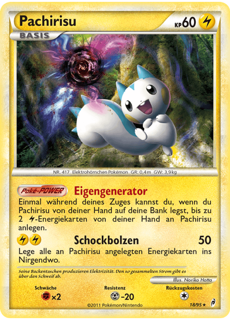 Pachirisu (Reverse Holo)
