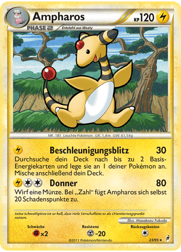 Ampharos (Reverse Holo)