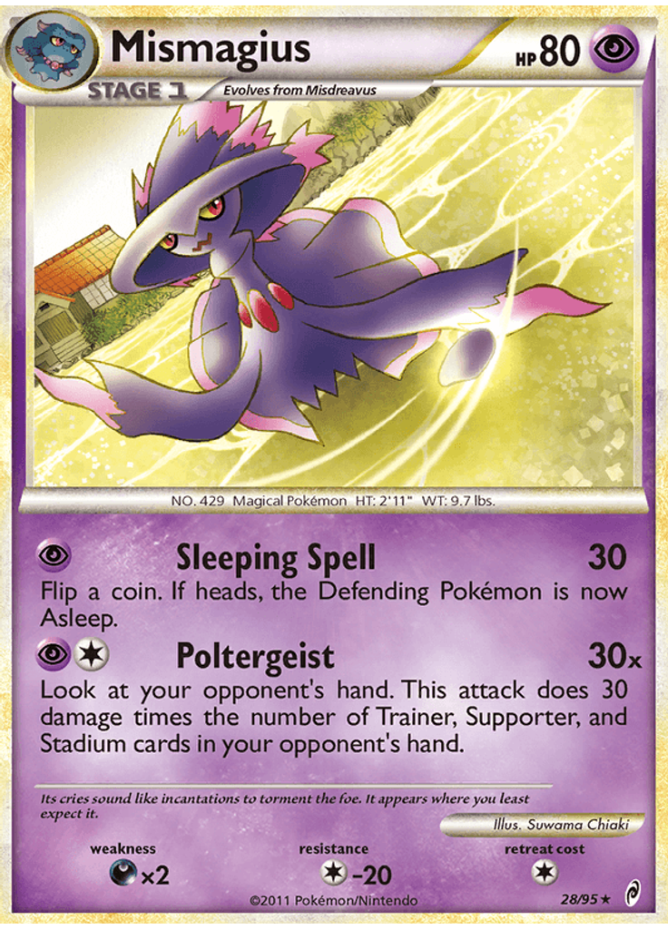 Mismagius (Reverse Holo)