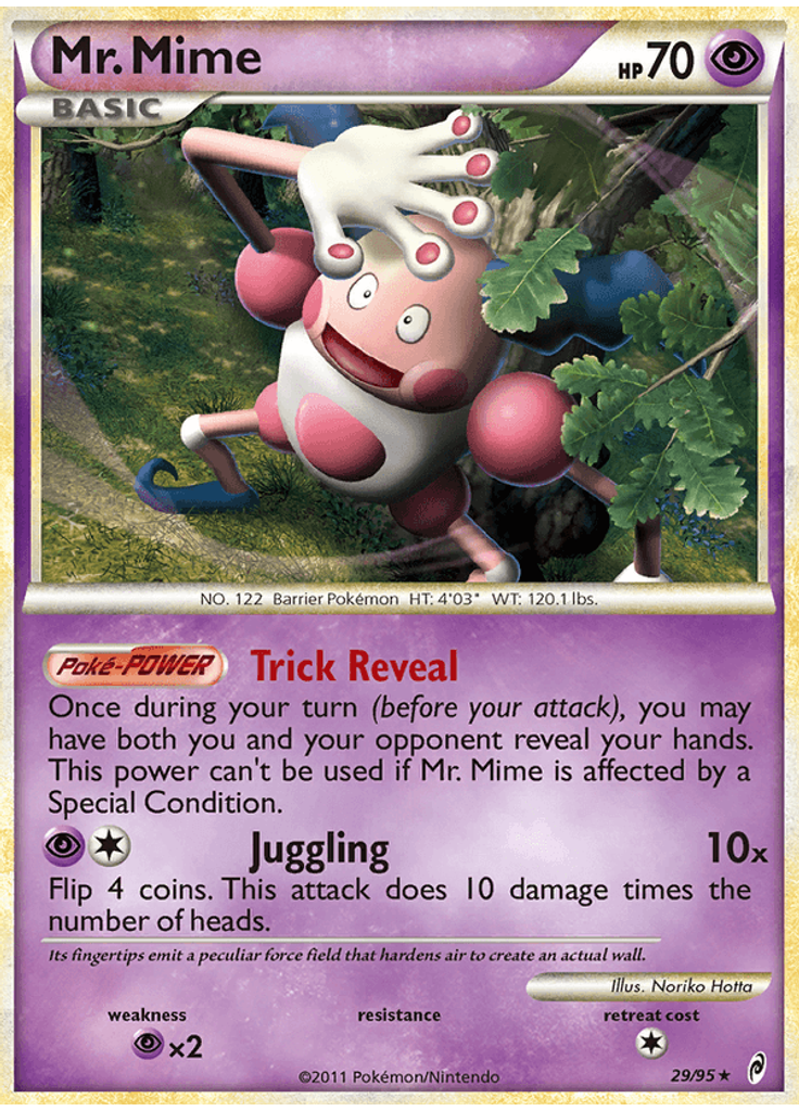 Mr. Mime (Reverse Holo)