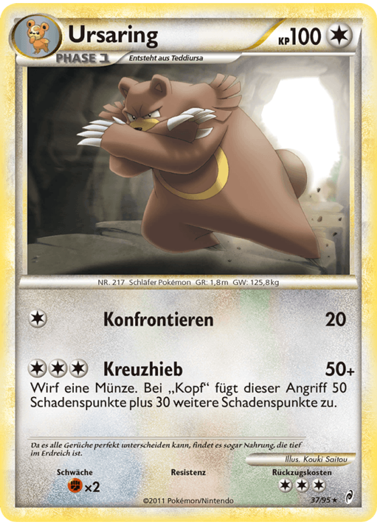 Ursaring (Reverse Holo)