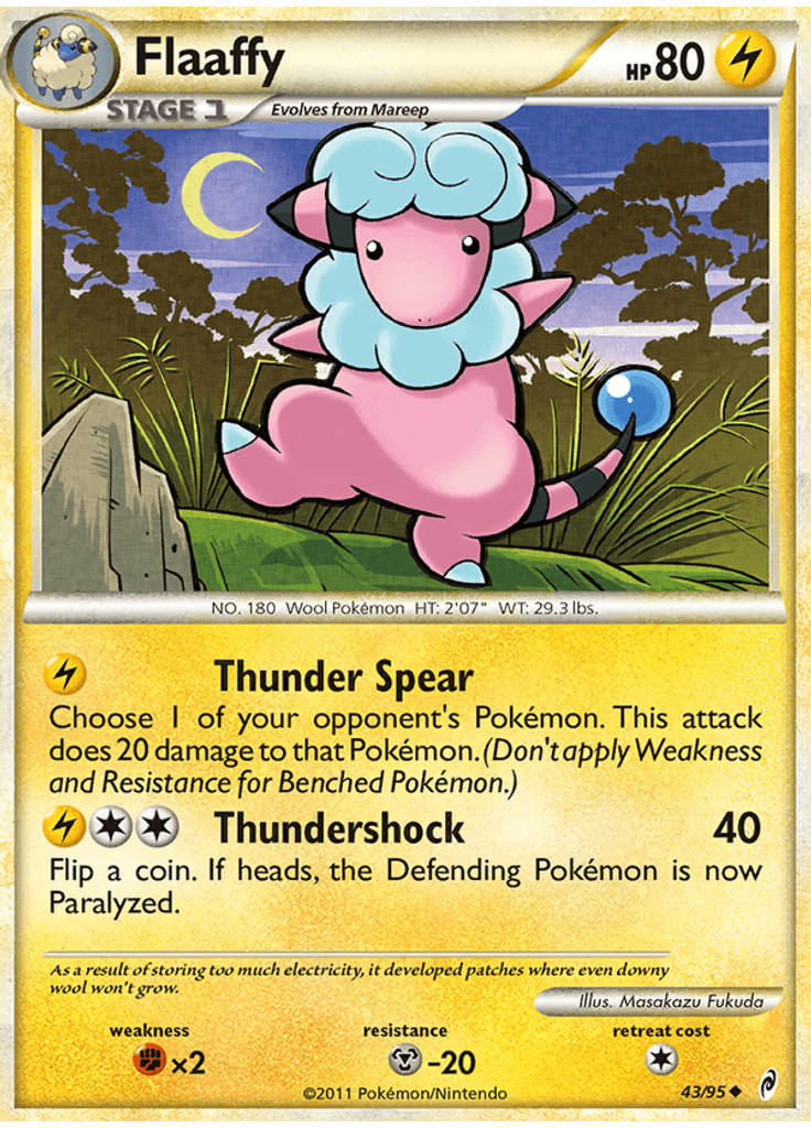 Flaaffy (Reverse Holo)