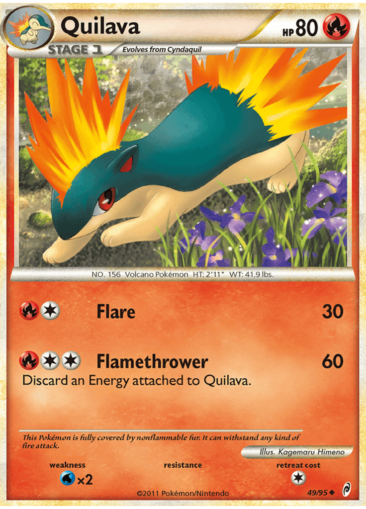 Quilava (Reverse Holo)