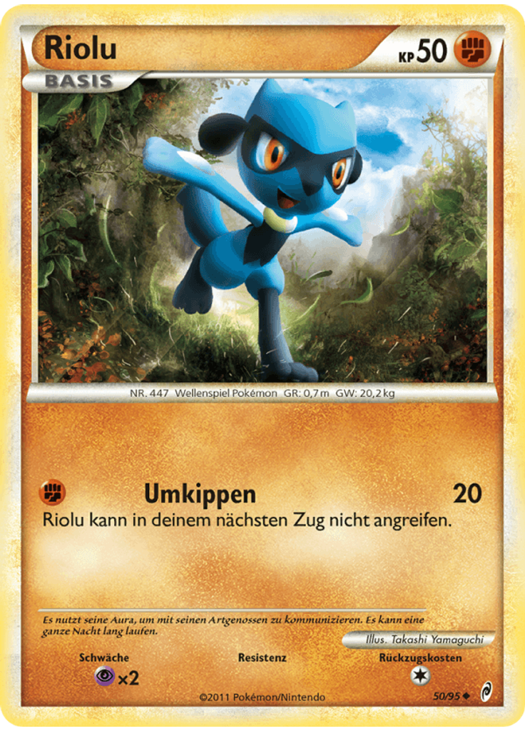 Riolu (Reverse Holo)