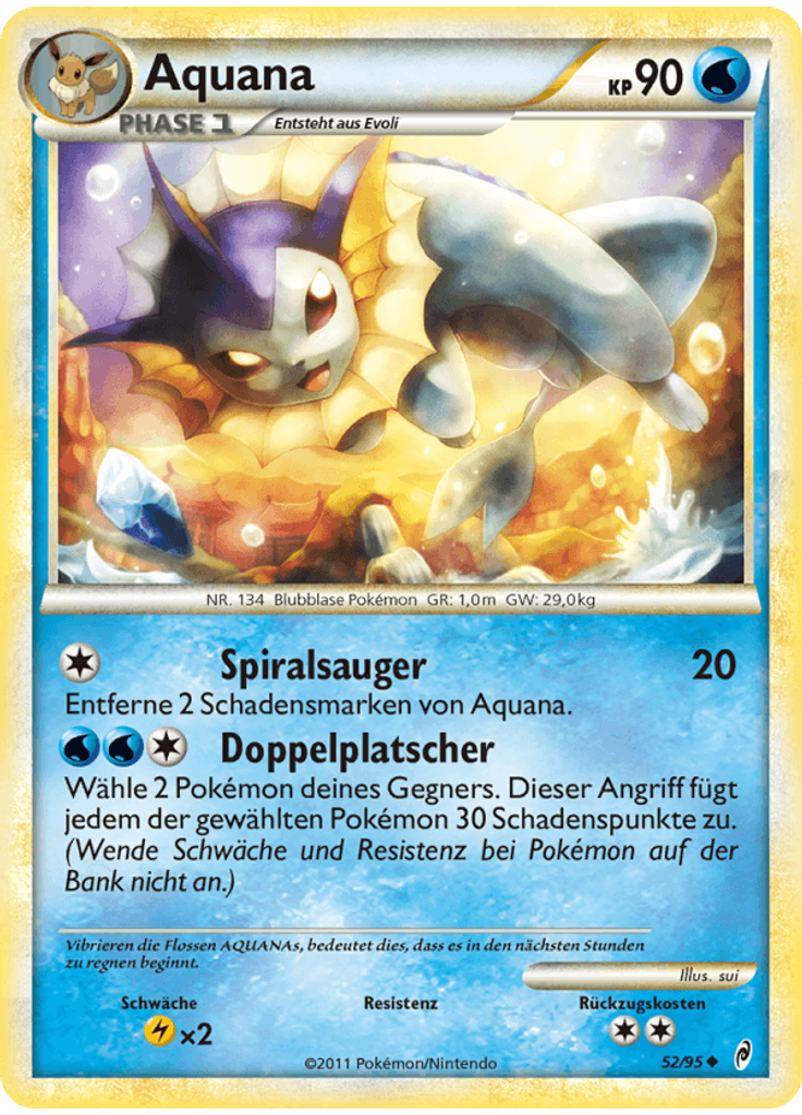 Aquana (Reverse Holo)