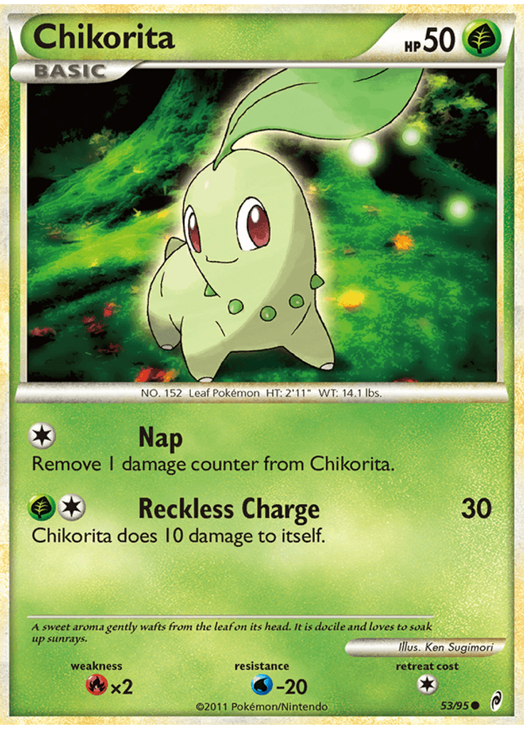 Chikorita (Reverse Holo)