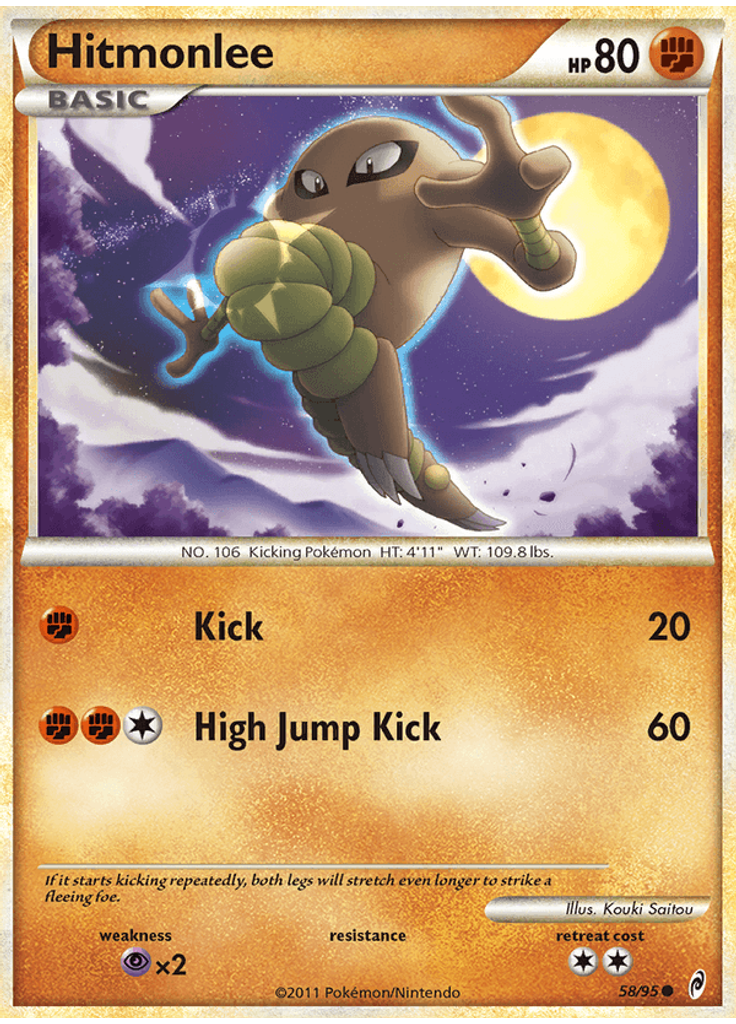 Hitmonlee (Reverse Holo)