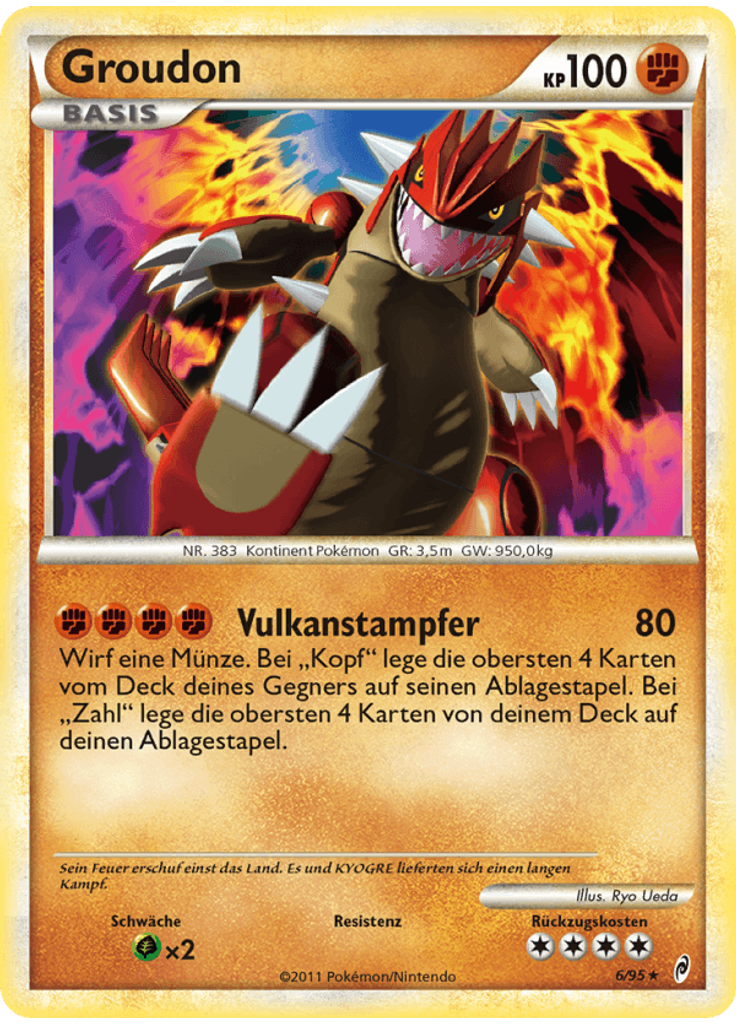 Groudon (Reverse Holo)