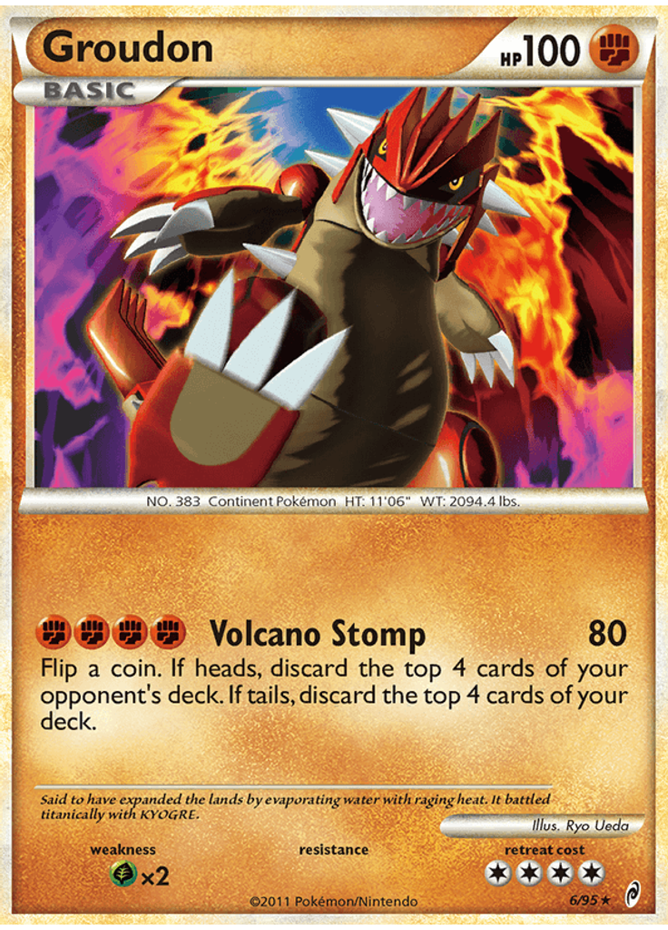 Groudon (Reverse Holo)