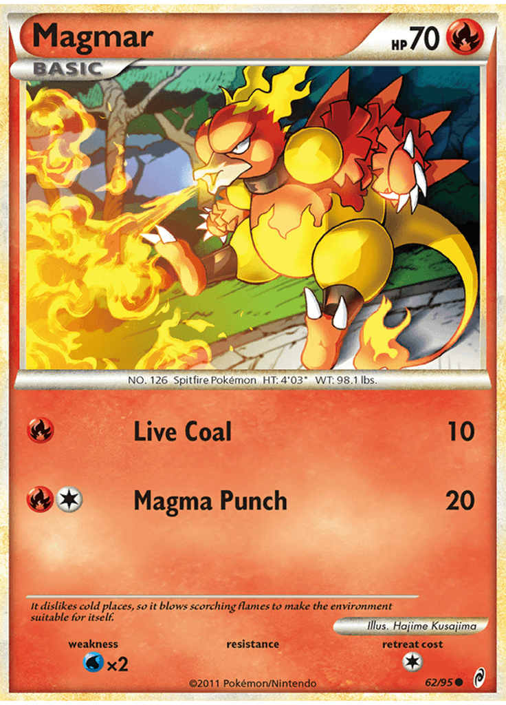 Magmar (Reverse Holo)