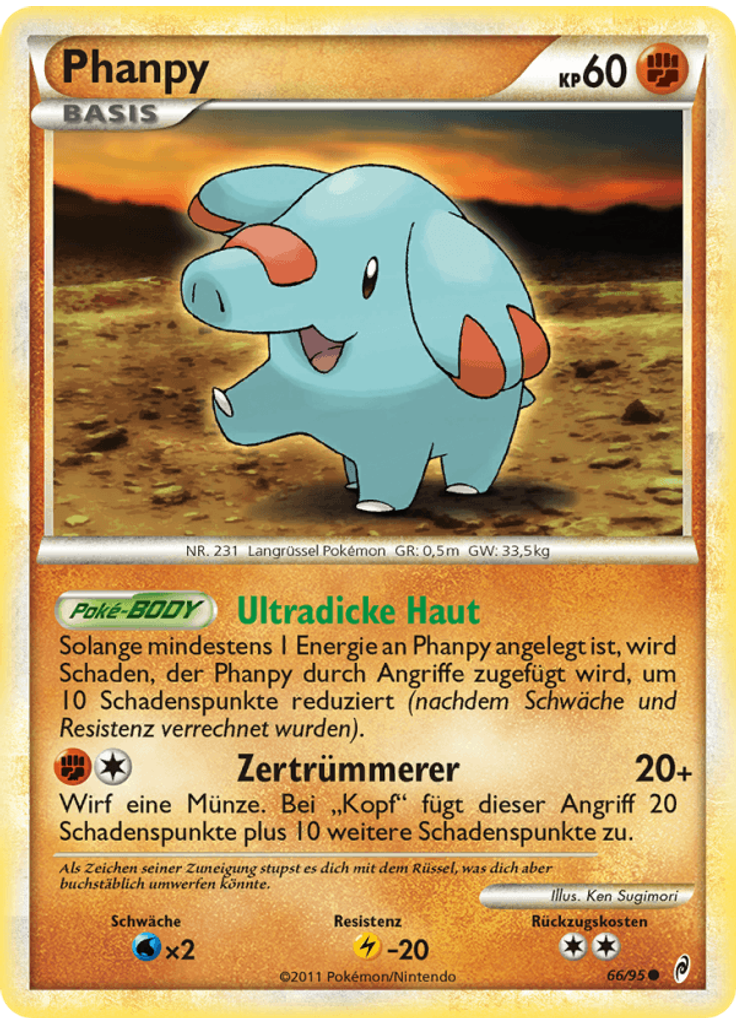 Phanpy (Reverse Holo)
