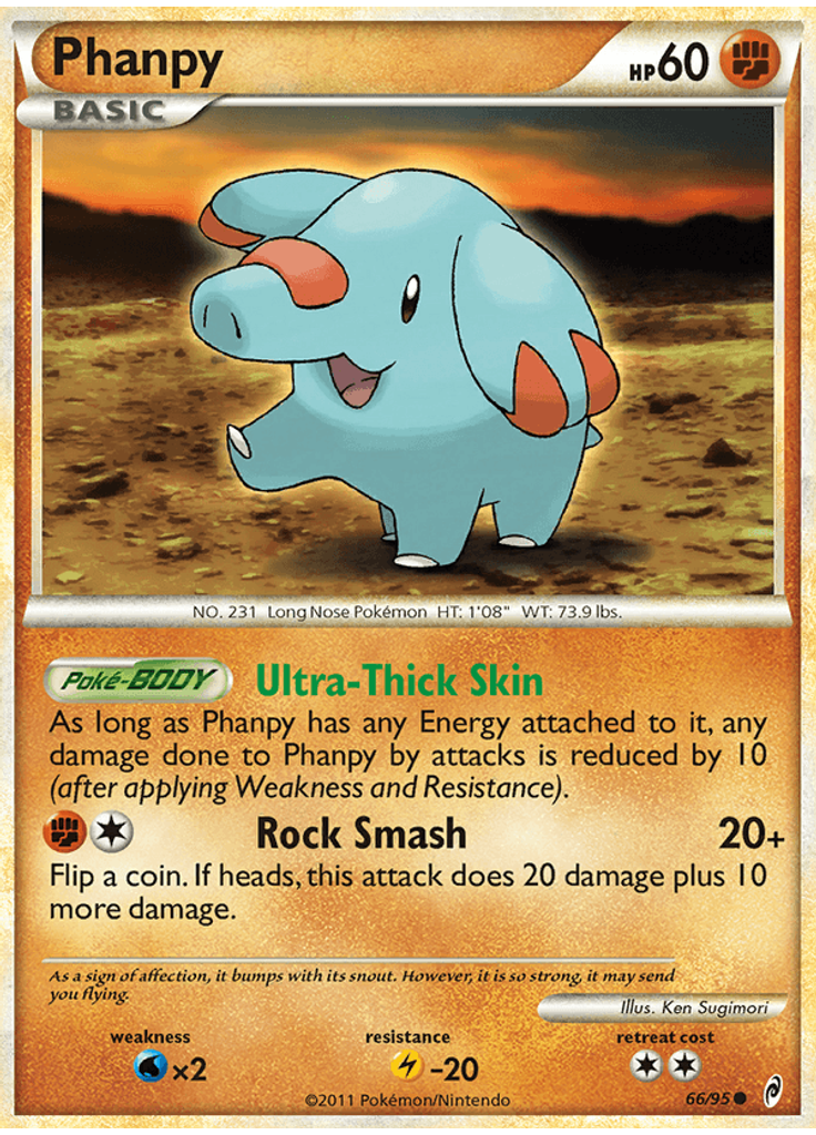 Phanpy (Reverse Holo)