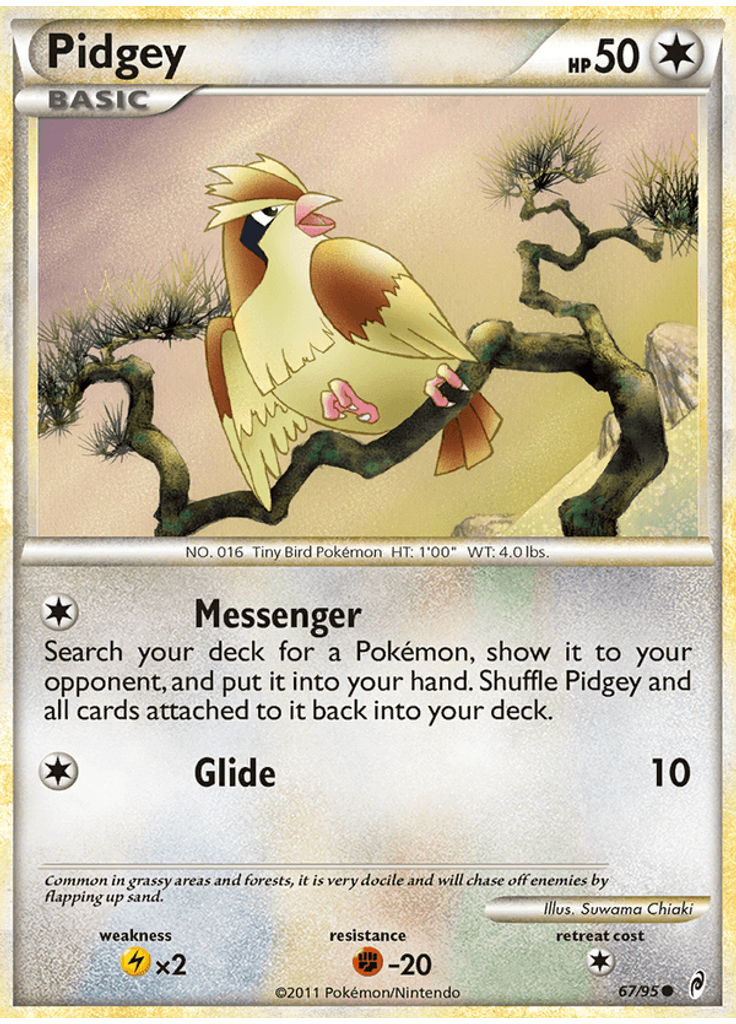 Pidgey (Reverse Holo)