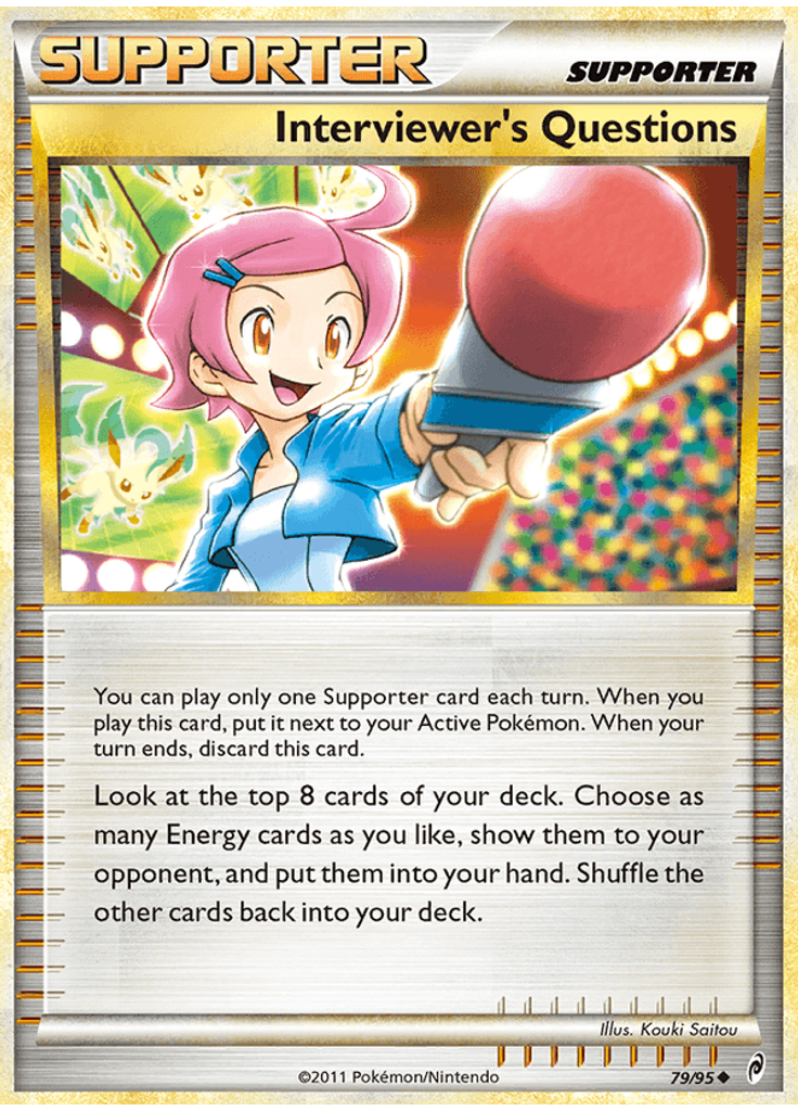 Interviewer's Questions (Reverse Holo)