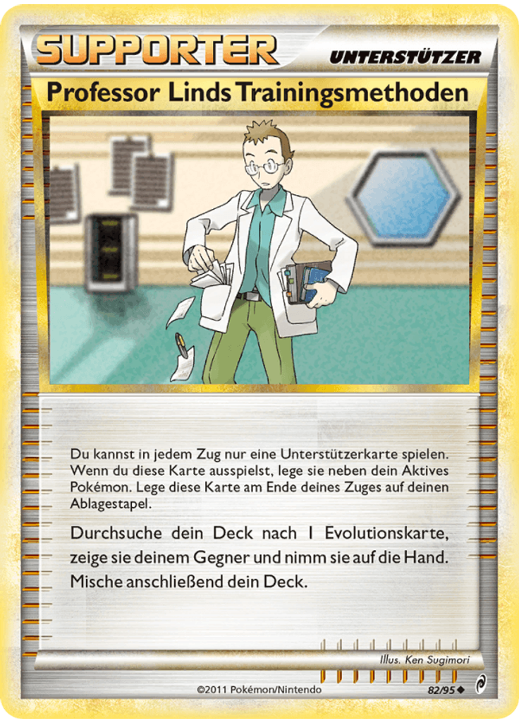 Professor Linds Trainingsmethoden (Reverse Holo)