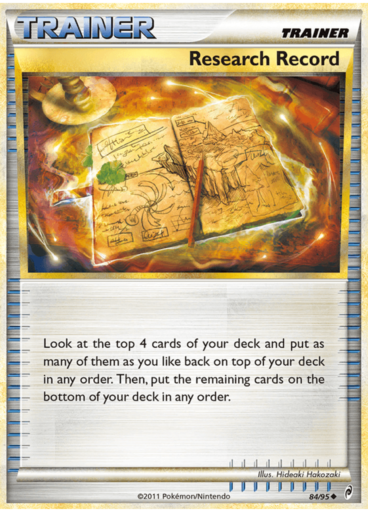 Research Record (Reverse Holo)